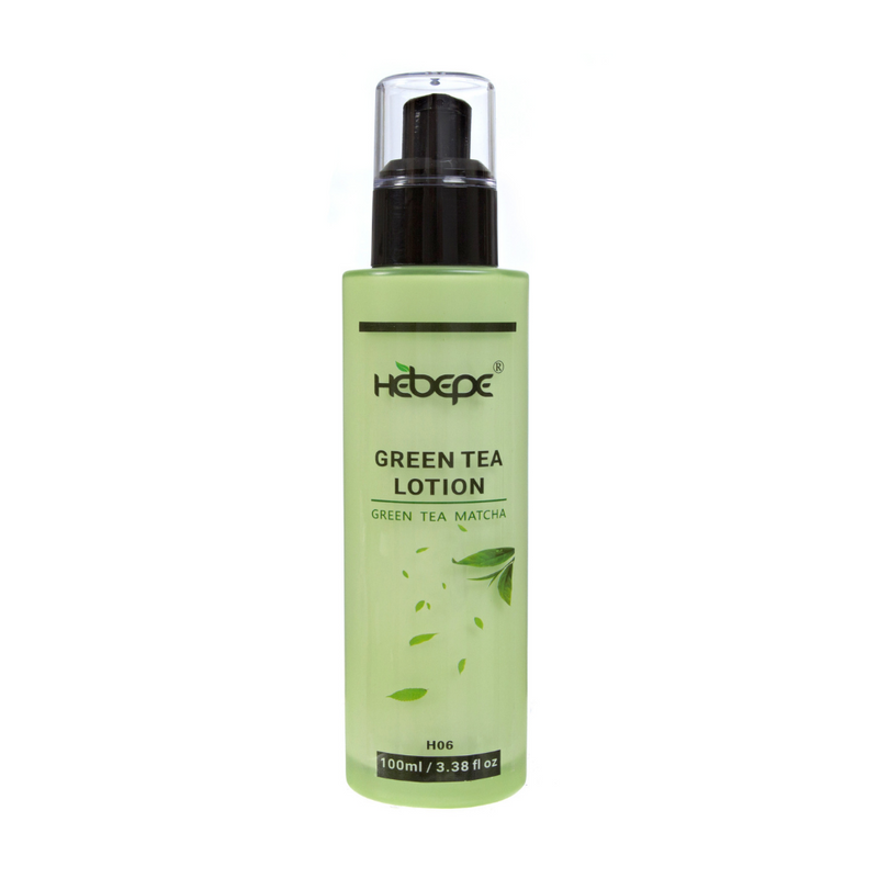 Hebepe Green Tea Matcha Body Lotion, with Hyaluronic Acid, Vitamin C, Vitamin E, Marsh Mallow, and Grapefruit Extract, Refreshing, Moisturizing, Nourishing, and Lasting Hydration, 100ml