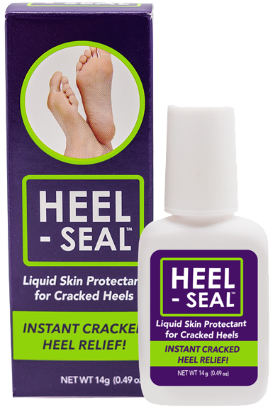 Heel-Seal Liquid Skin Protectant For Cracked Heels