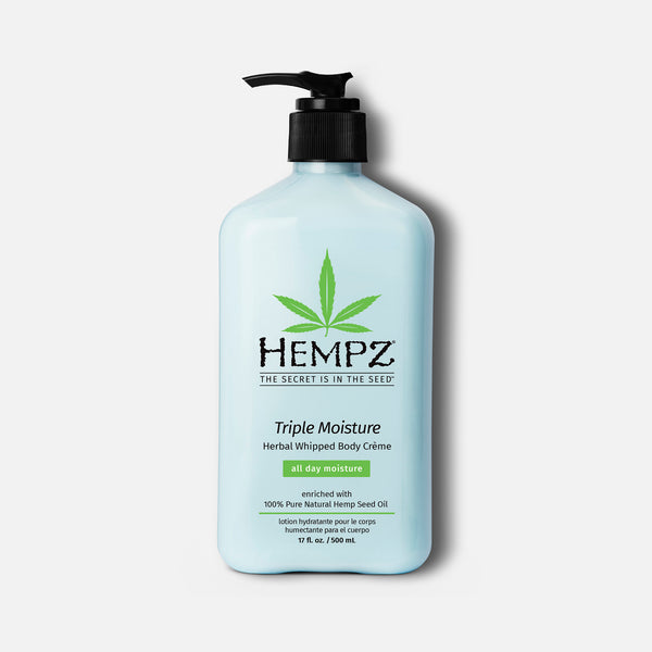 Hempz Natural Triple Moisture Herbal Whipped Body Cream