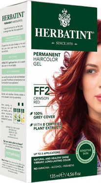 Herbatint Permanent Hair Color Gel – Flash Fashion Crimson Red
