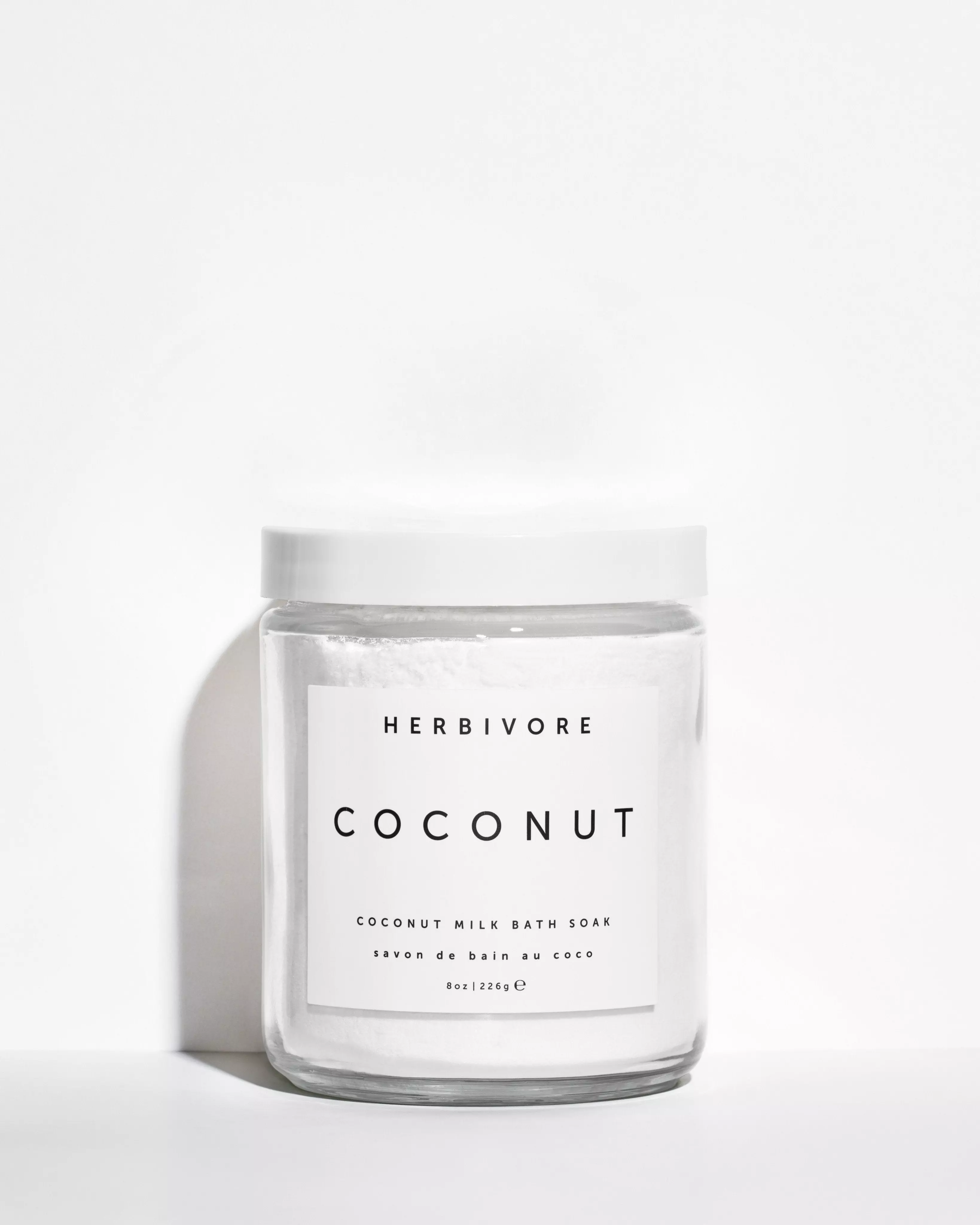 Herbivore Botanicals Coconut Milk Bath Soak ? Softens Skin, Lightly Scented with Vanilla. Completely Natural and Vegan (16 oz)