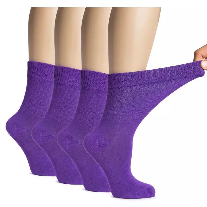 Hugh Ugoli Lightweight Women’s Diabetic Ankle Socks