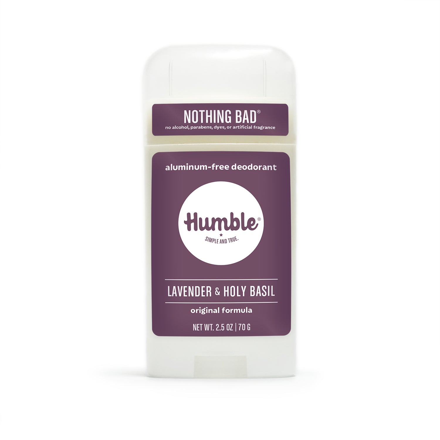 Humble Brands Natural Deodorant - Lavender & Holy Basil