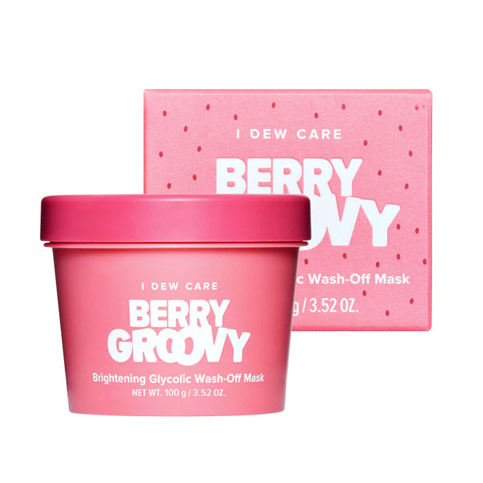 I Dew Care Berry Groovy Brightening Glycolic Wash-Off Mask
