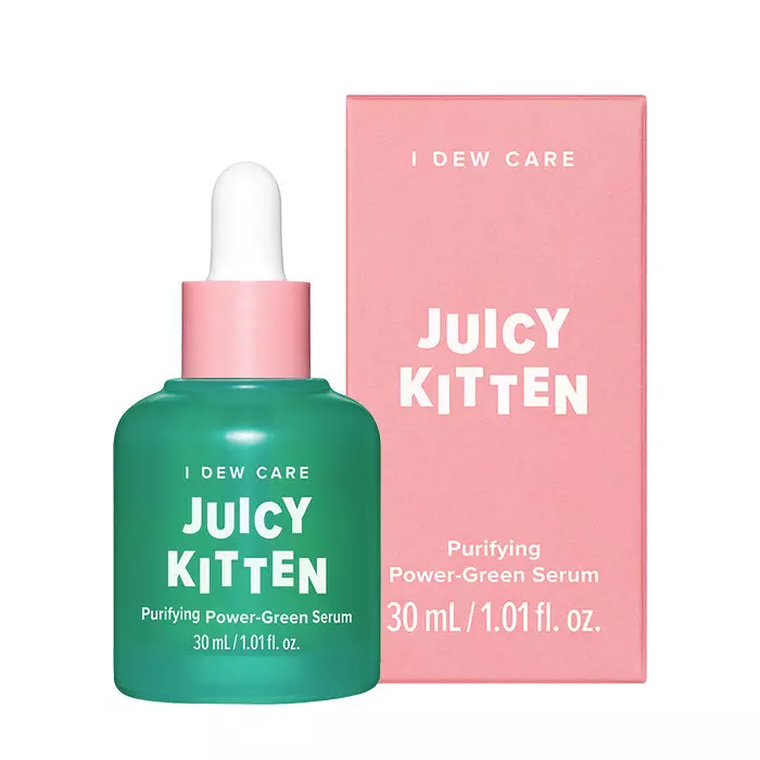 I DEW CARE Juicy Kitten Purifying Power-Green Serum