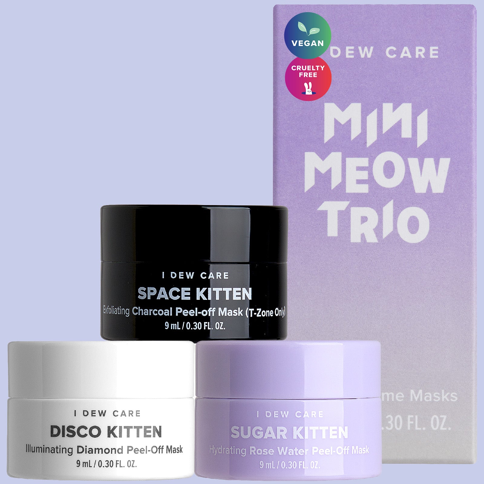 I Dew Care Sugar Kitten Hydrating Holographic Peel-Off Mask