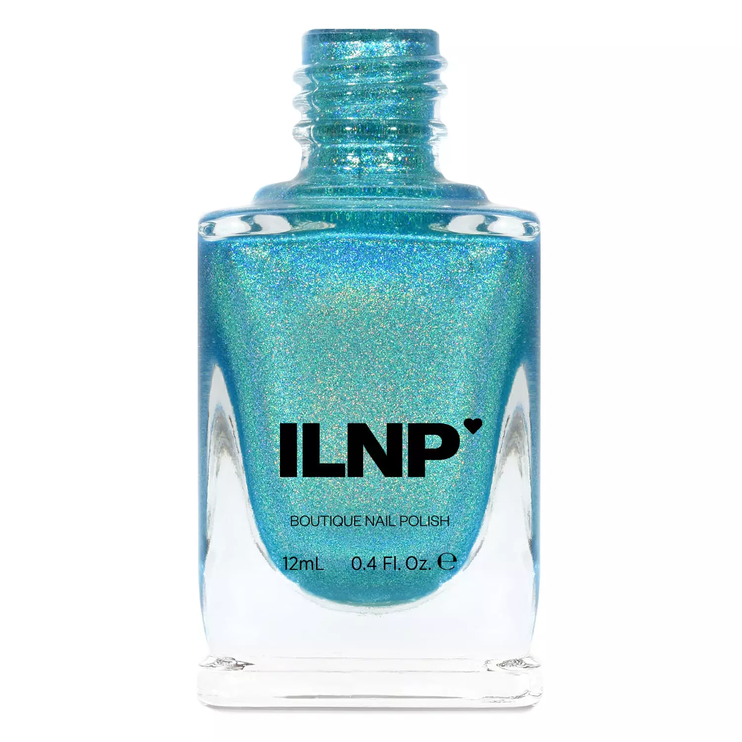 ILNP Holographic Boutique Nail Lacquer - Vivid Turquoise