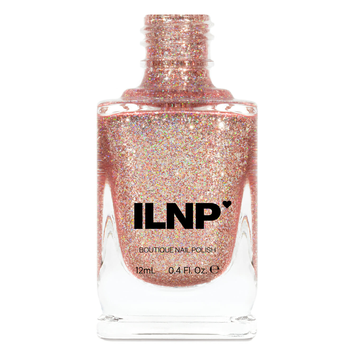 ILNP Holographic Nail Polish- Rose Gold