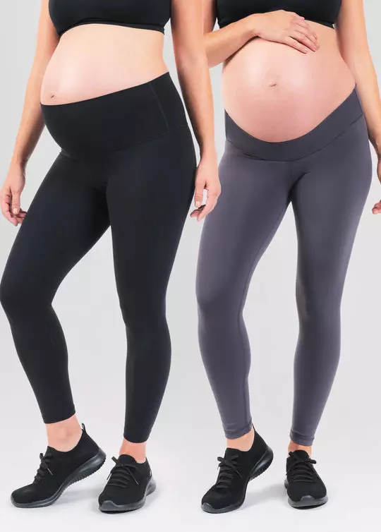 Ingrid & Isabel Maternity Active Leggings With Crossover Panel