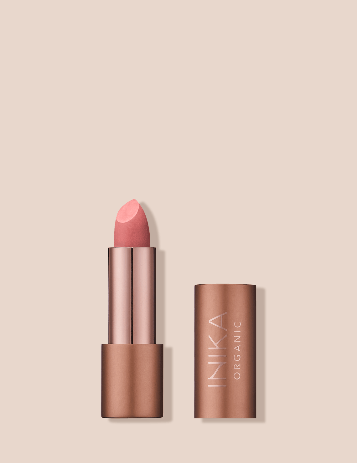 INIKA Organic Nude Pink Lipstick