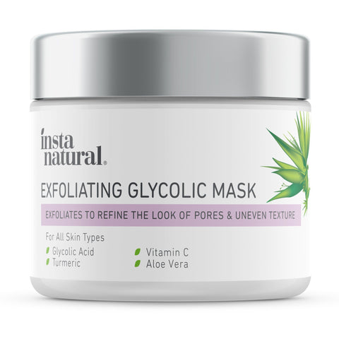 InstaNatural Glycolic Acid Exfoliating Face Mask