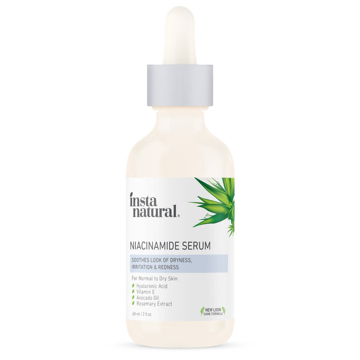 InstaNatural Niacinamide 5% Face Serum - Vitamin B3 Anti Aging Skin Moisturizer - Diminishes Breakouts, Wrinkles, Lines, Age Spots, Hyperpigmentation, Dark Spot Remover for Face - 2 oz Niacinamide Serum