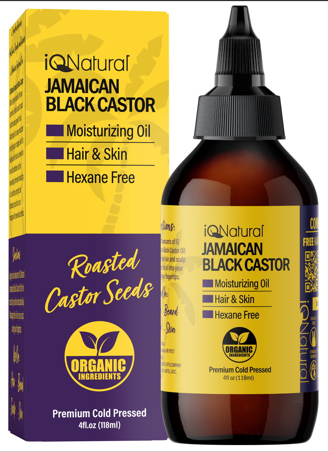 iQ Natural Jamaican Black Castor Oil