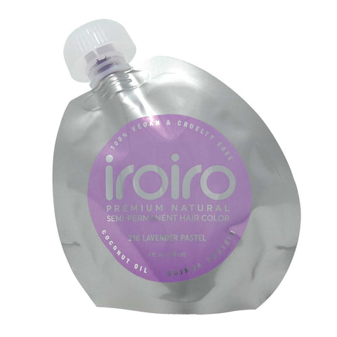 IROIRO Premium Natural Semi Permanent Hair Color – 210 Pastel Lavender
