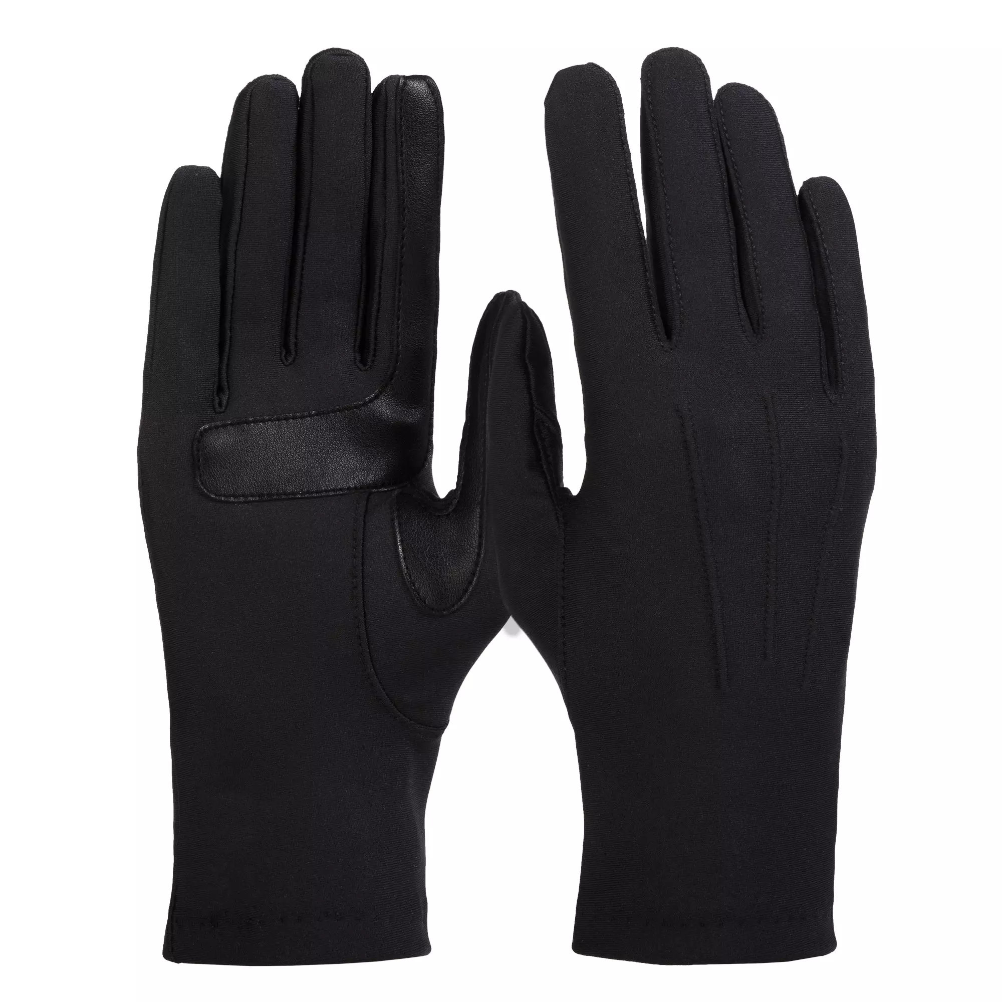 Isotoner Women’s Spandex Gloves With Warm Fleece Lining