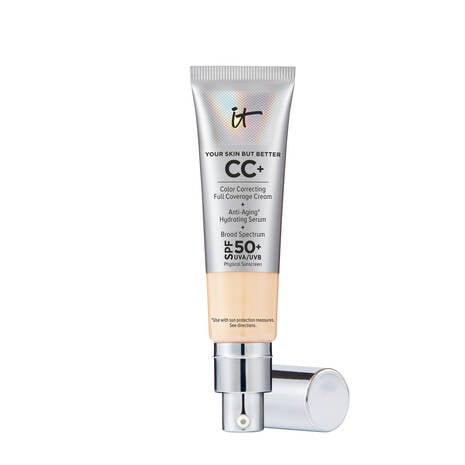 IT Cosmetics CC+ Color Correcting Full Coverage Cream – Light (W)
