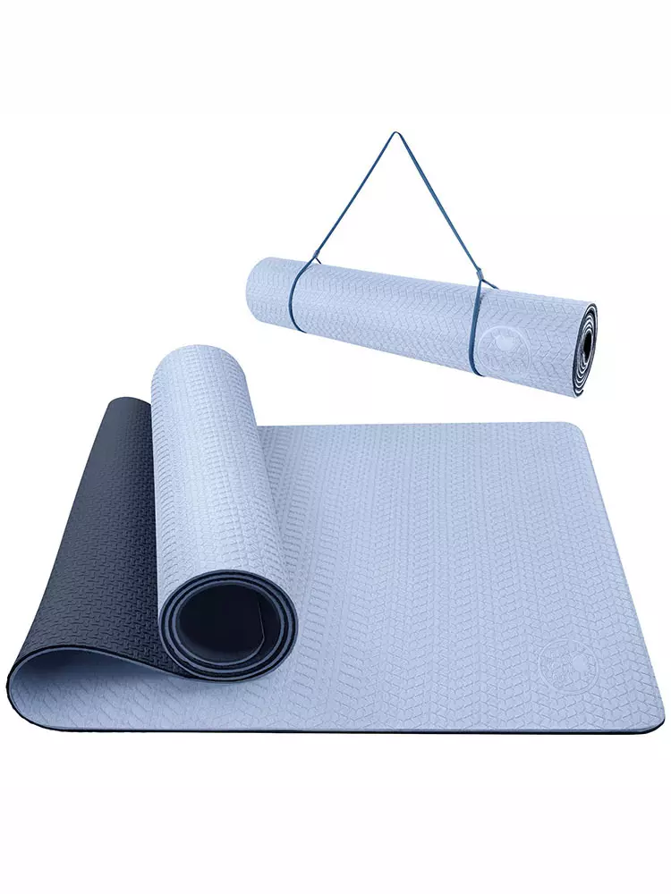 IUGA Yoga Mat Non Slip Textured Surface Eco Friendly Yoga Matt with Carrying Strap, Thick Exercise & Workout Mat for Yoga, Pilates and Fitness (72