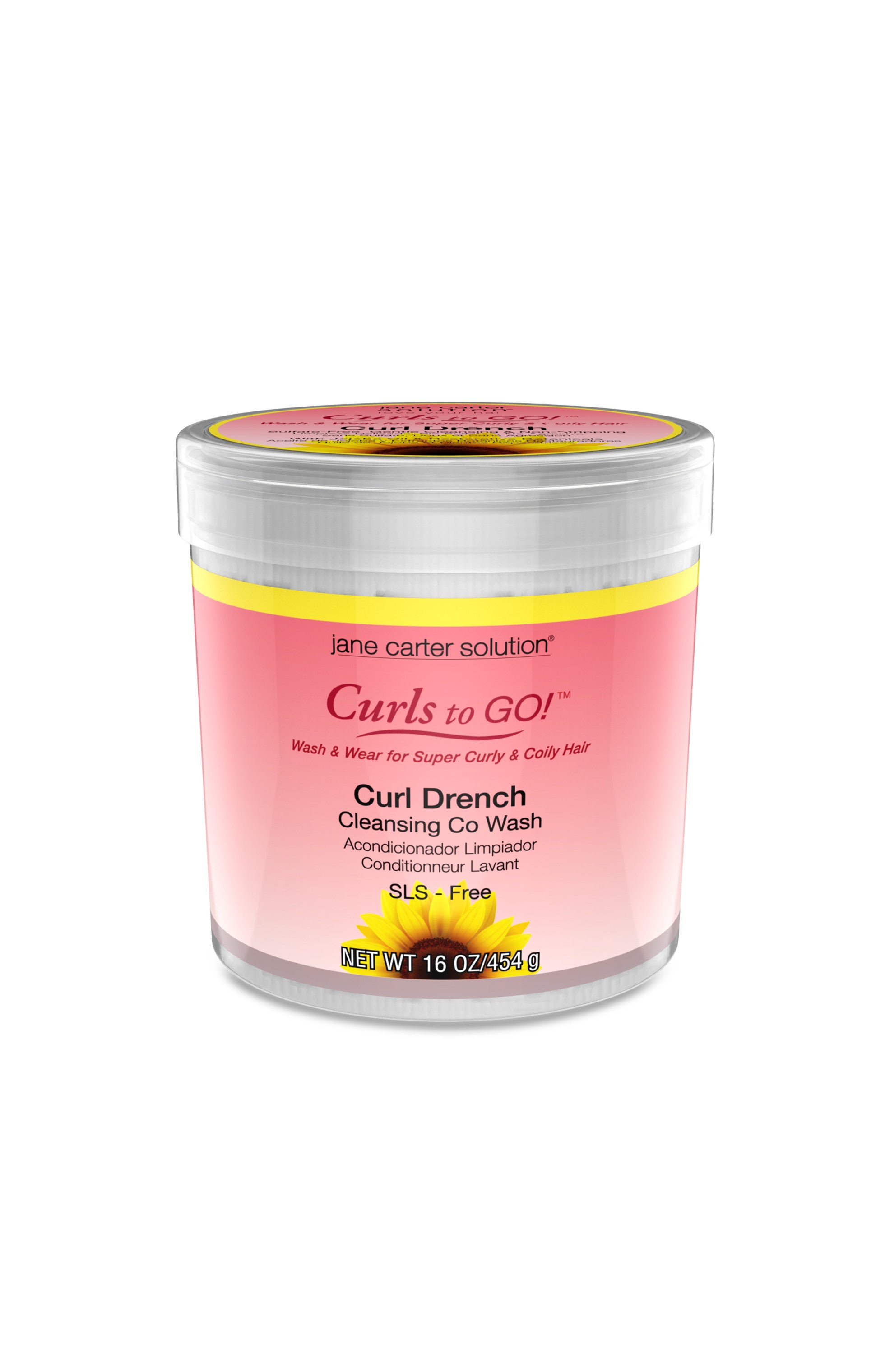 Jane Carter Solution Curl Drench Cleansing Co-Wash (16oz) - Hydrating, Nourishing, Reduce Frizz (Curl Drench)