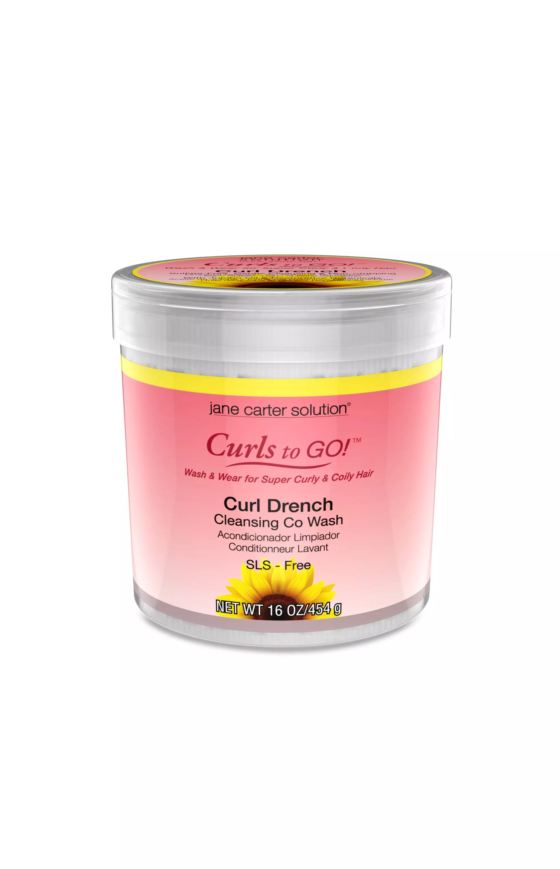 Jane Carter Solution Curl Drench Cleansing Co-Wash (16oz) - Hydrating, Nourishing, Reduce Frizz (Curl Drench)