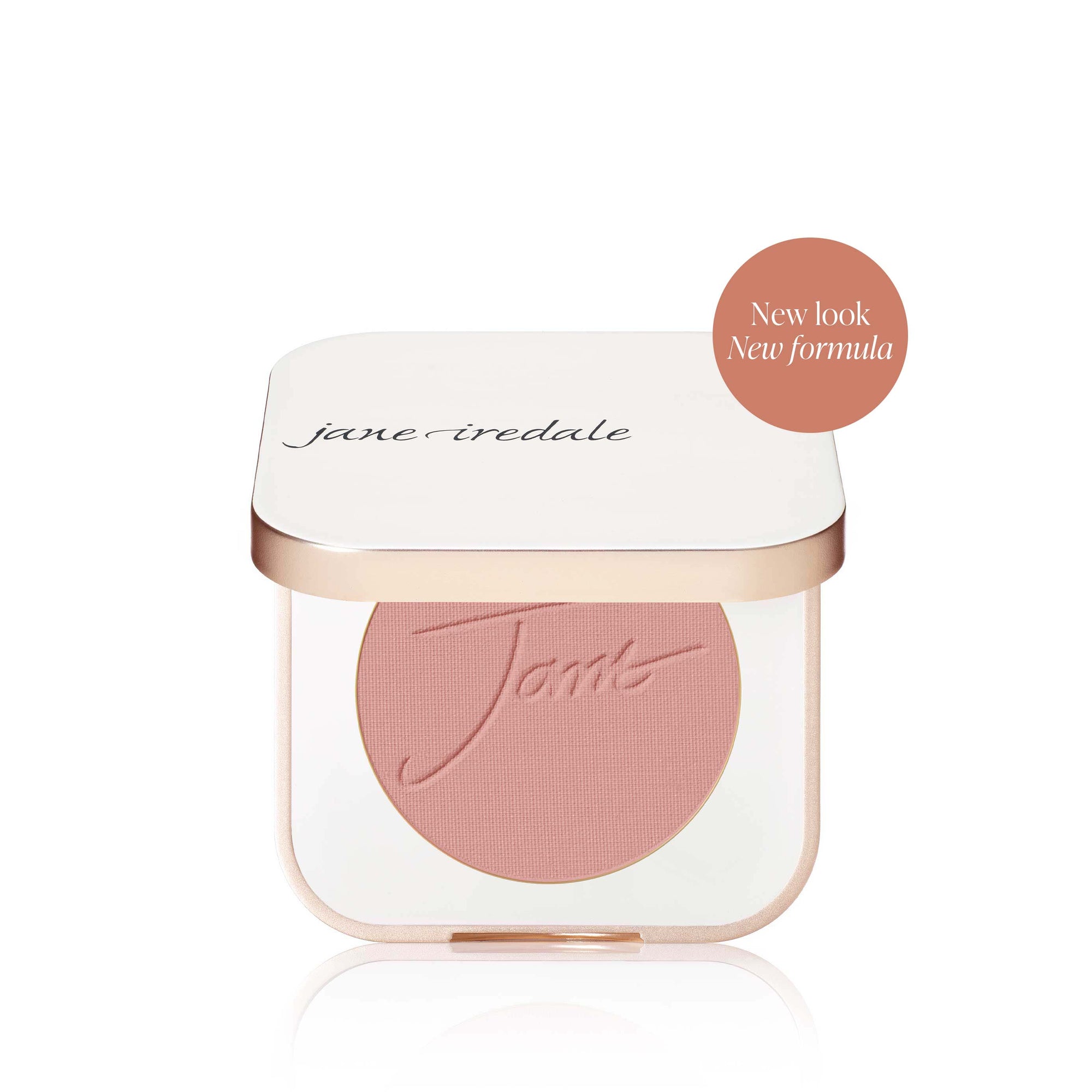 jane iredale PurePressed Blush | Natural Color & Glow for All Skin Tones | Non-Comedogenic with Minerals & Antioxidants | Cruelty-Free & Wheat-Free Barely Rose