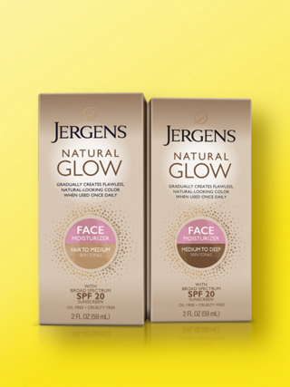 Jergens Natural Glow Moisturizer For Face, SPF 20 