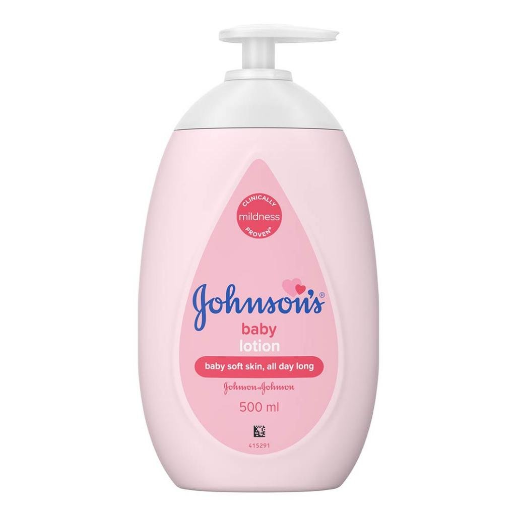 Johnson's Moisturizing Pink Baby Lotion with Coconut Oil
