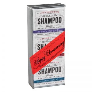 J.R. Liggett’s Old-Fashioned Shampoo Bars – Pack of 3