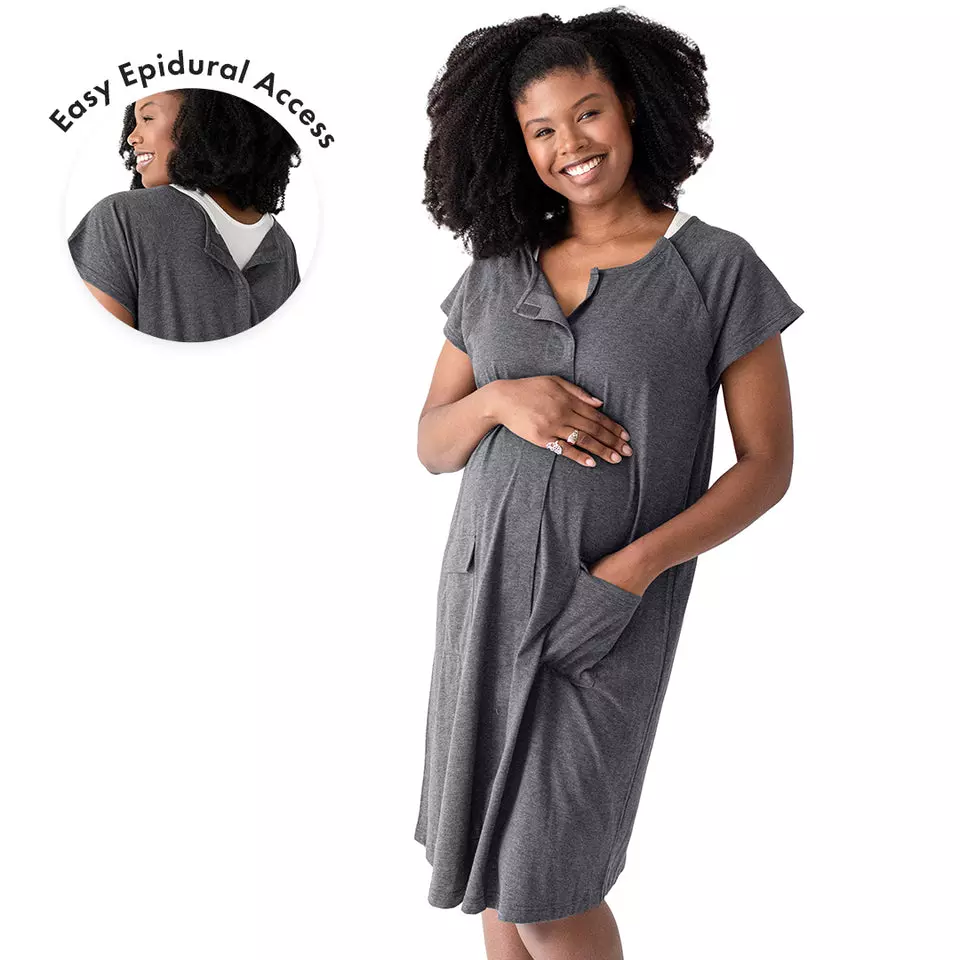 Kindred Bravely Universal Labor And Delivery Gown