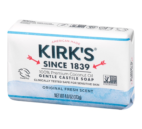Kirk’s Gentle Castile Bar Soap