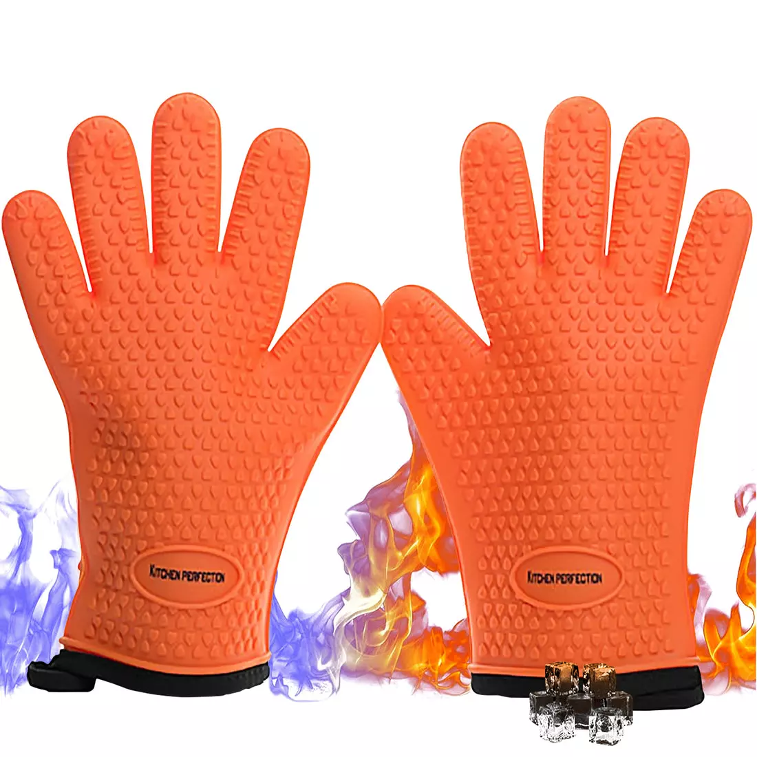 Kitchen Perfection KP Silicone Smoker Oven Gloves