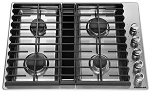 KitchenAid KCGD500GSS Stainless Steel Gas Downdraft Cooktop