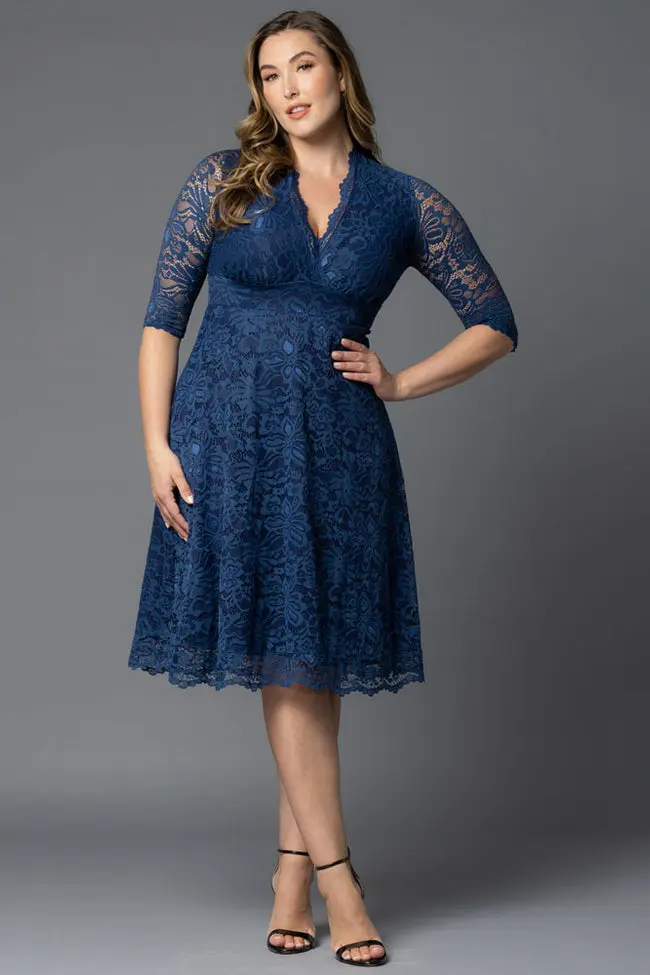 Kiyonna Women’s Plus Size Cocktail Dress