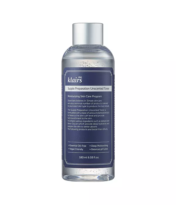 Klairs Supple Preparation Unscented Toner