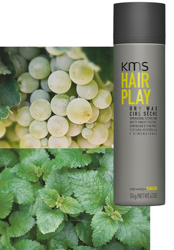 KMS HAIRPLAY Flexible Hold Texturizing Dry Wax Finishing Hairspray, 4.3 Oz