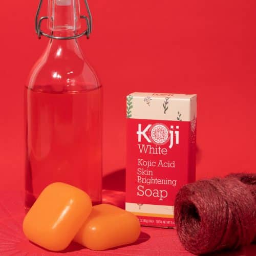 Koji White Kojic Acid Skin Brightening Soap