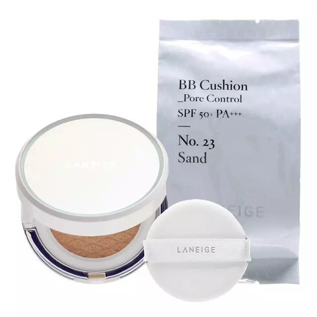 Laneige BB Cushion Pore Control Foundation – No.23 Sand