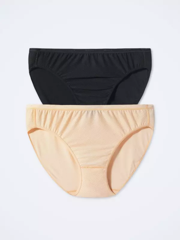 Lapasa Women’s 2-Pack Bikini Briefs