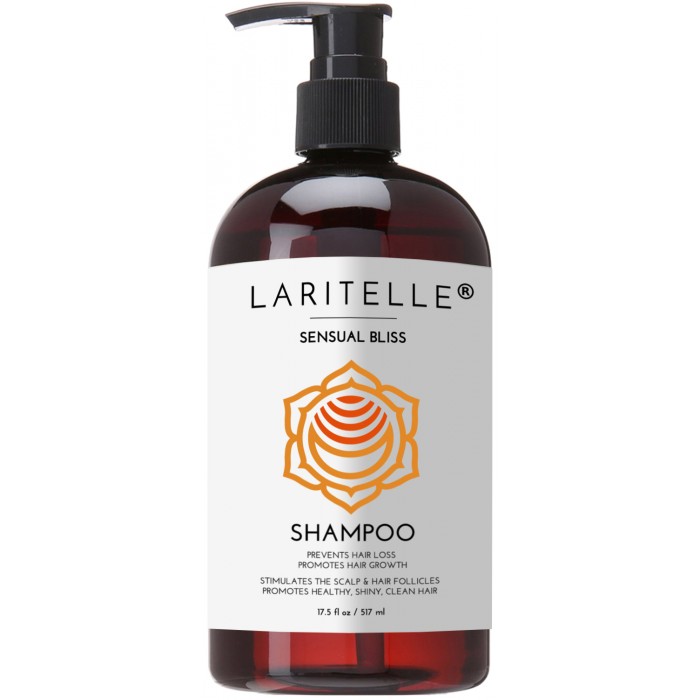 Laritelle Organic Shampoo Sensual Bliss 17.5 oz Shampoo 17.5 Ounce Rosemary