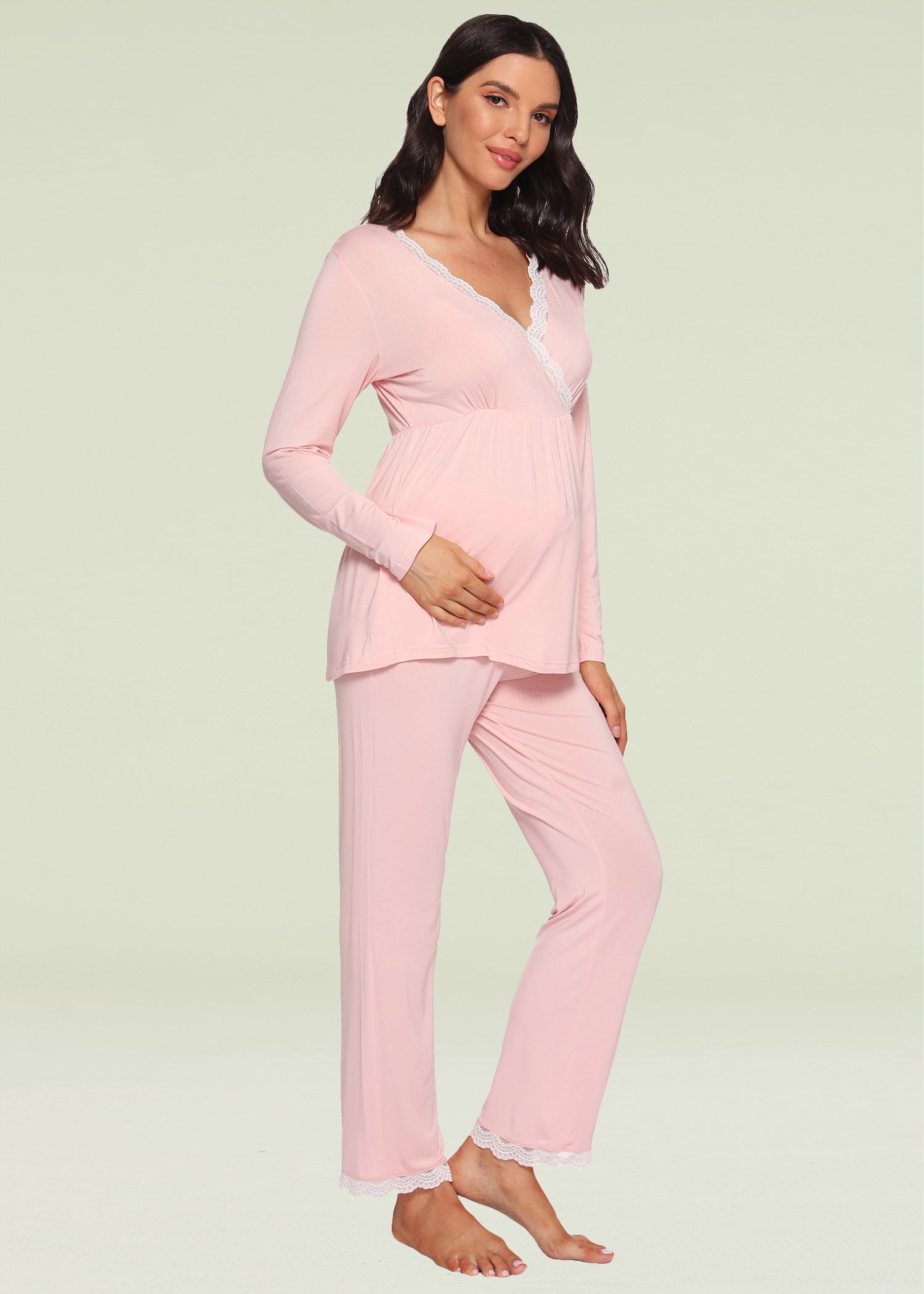 Latuza Women’s Maternity Pajama Set