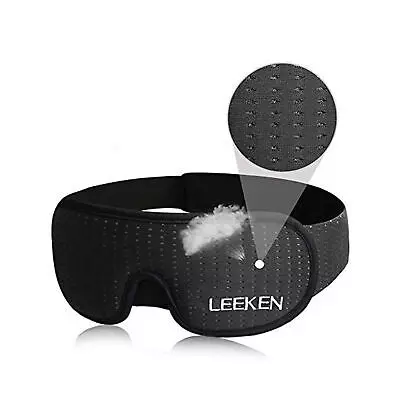 LEEKEN 3D Sleeping Eye Mask