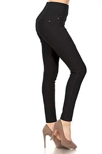 best jean leggings with pockets