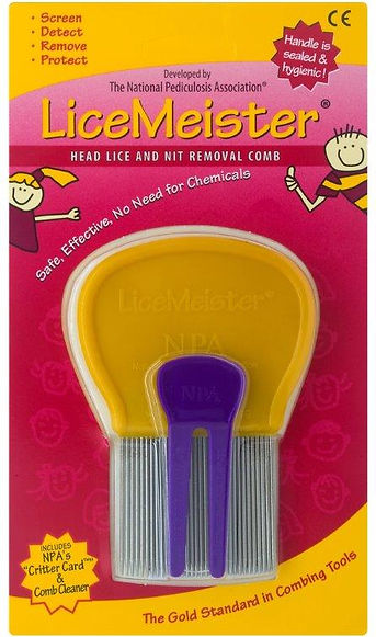 LiceMeister Head Lice & Nit Removal Comb