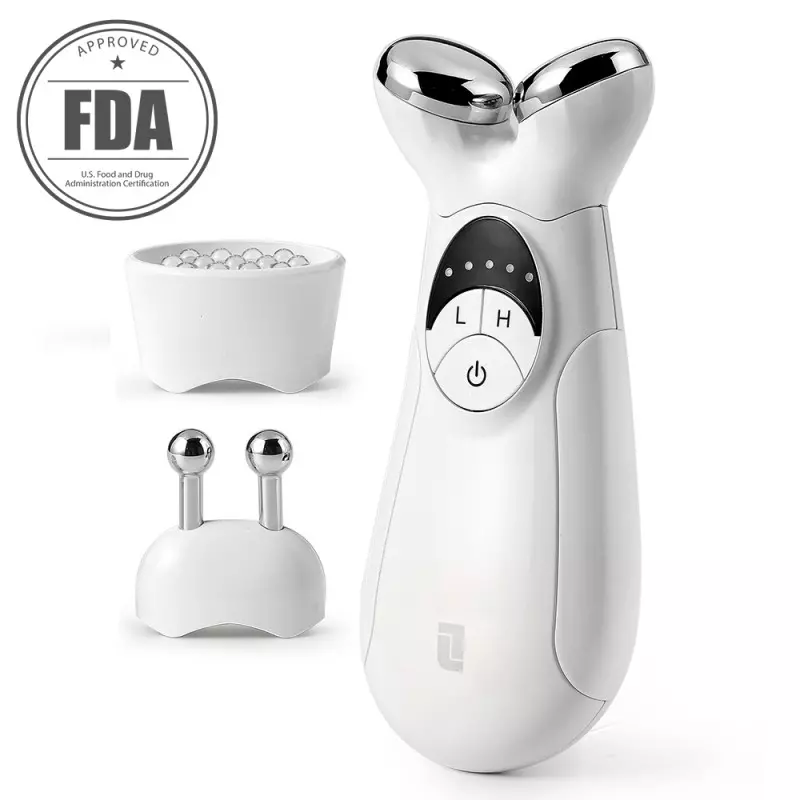 Lifetrons Beauty Ultra Facial Lift - with Microcurrents & Light Therapy 3-in-1 System EP-400D