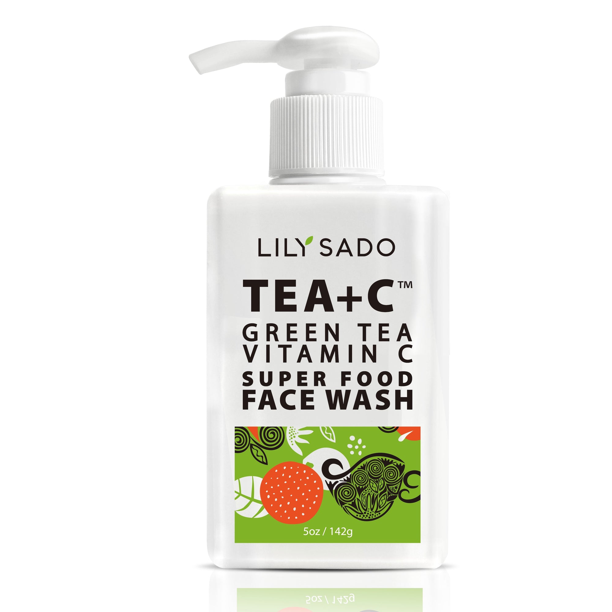 LILY SADO TEA+C Green Tea Vitamin C Face Wash