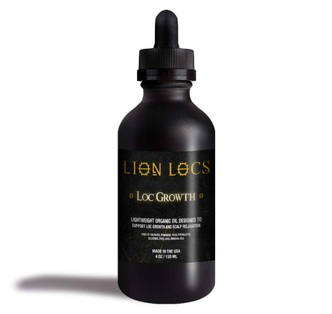 Lion Locs Hair Loc Growth Oil and Scalp Relaxer