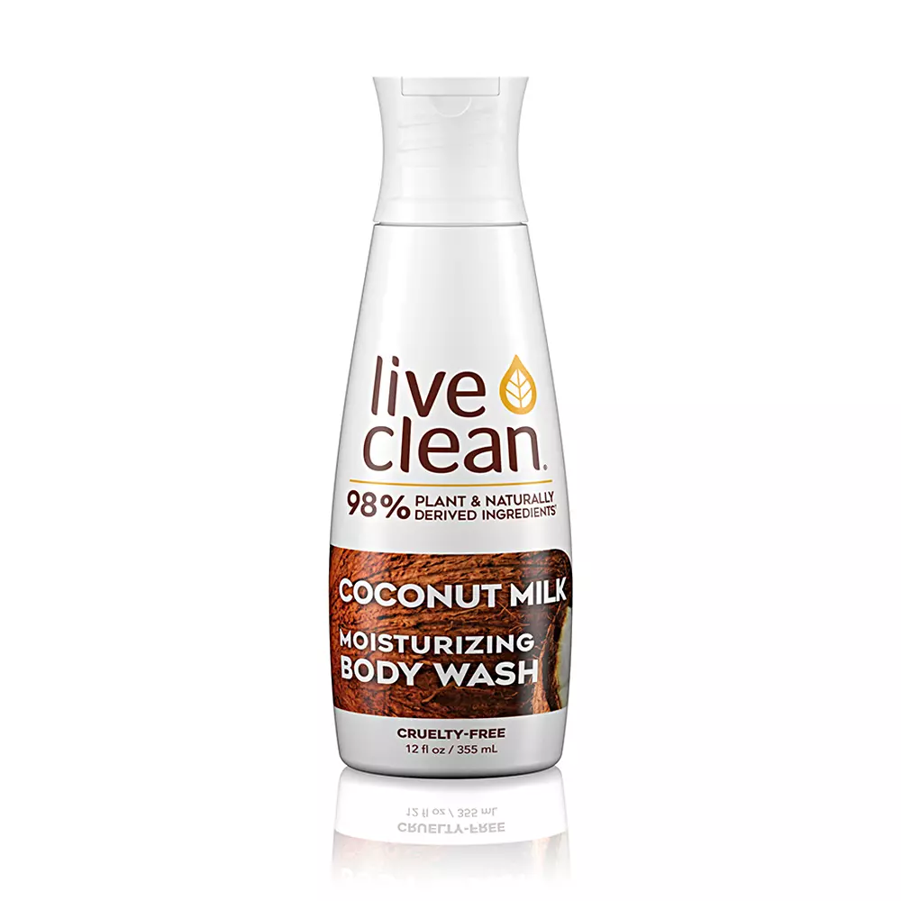 Live Clean Coconut Milk Moisturizing Body Wash