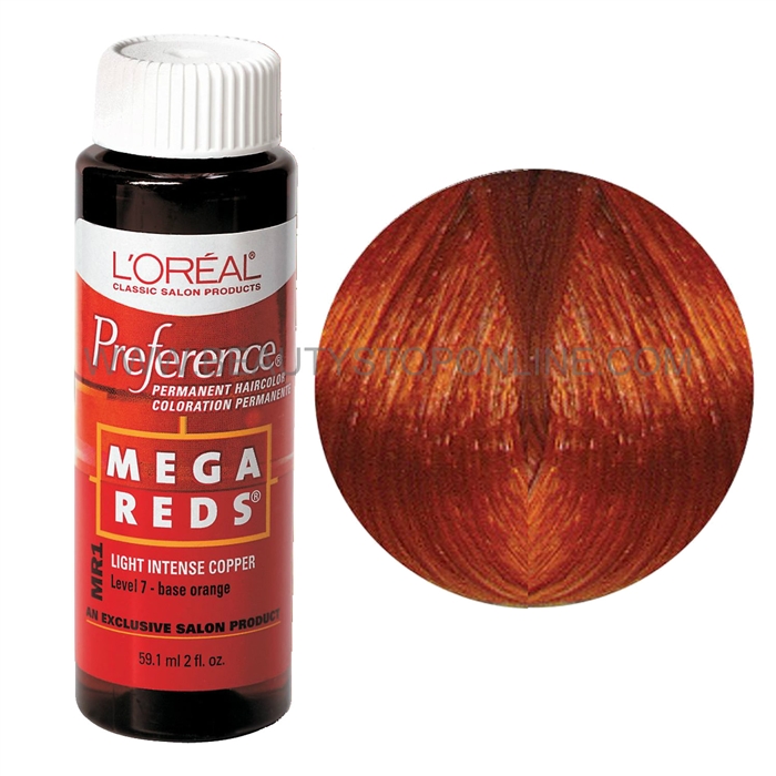 L’Oreal MR1 Light Intense Copper Permanent Hair Color