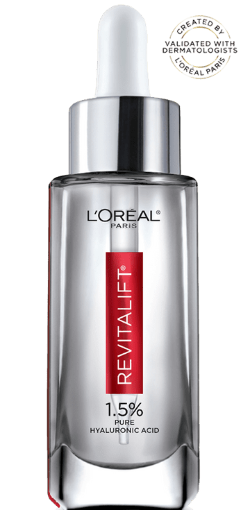 L'Oreal Paris 1.5% Pure Hyaluronic Acid Serum for Face with Vitamin C