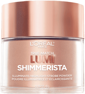 L'Oreal Paris Cosmetics True Match Lumi Shimmerista Highlighting Powder, Sunlight 0.28 oz 0.28 Ounce (Pack of 1) Sunlight
