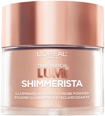 L'Oreal Paris Cosmetics True Match Lumi Shimmerista Highlighting Powder, Sunlight 0.28 oz 0.28 Ounce (Pack of 1) Sunlight